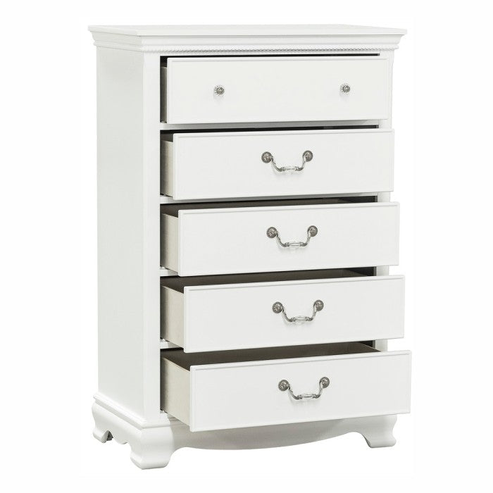 Lucida White Chest - Ornate Home
