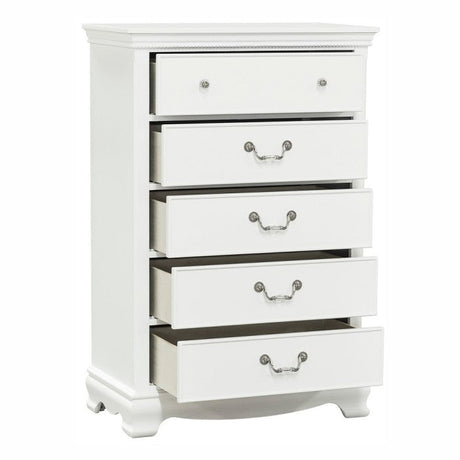Lucida White Chest - Ornate Home