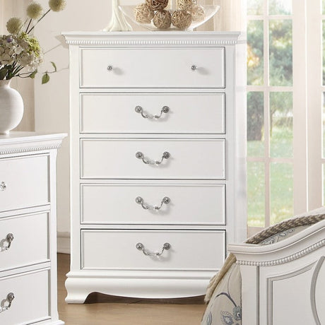 Lucida White Chest - Ornate Home