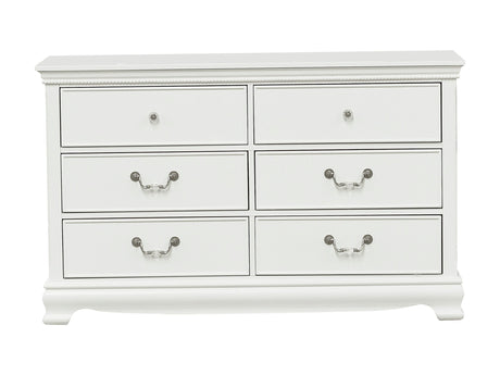 Lucida White Dresser - Ornate Home