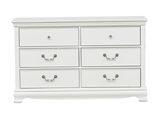 Lucida White Dresser - Ornate Home