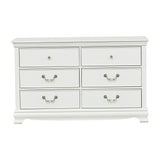 Lucida White Dresser - Ornate Home