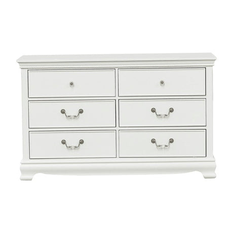 Lucida White Dresser - Ornate Home