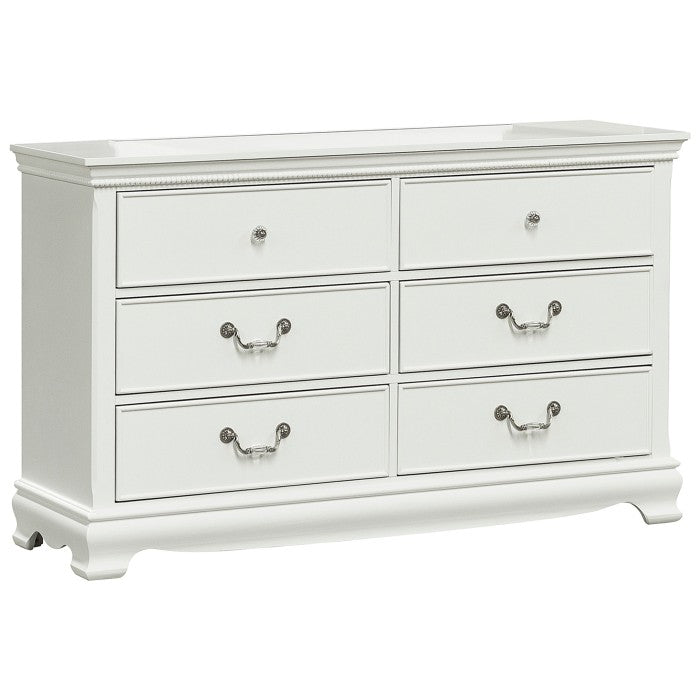 Lucida White Dresser - Ornate Home