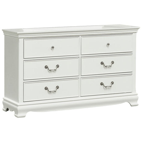 Lucida White Dresser - Ornate Home