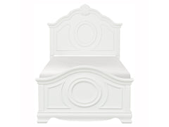 Lucida White Full Bed - Ornate Home