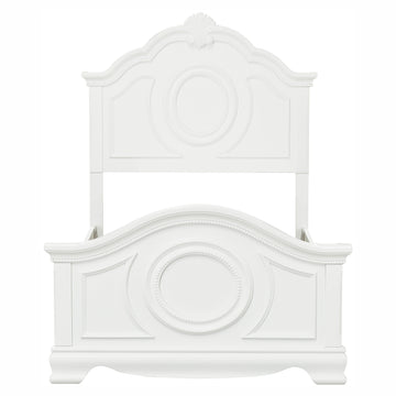 Lucida White Full Bed - Ornate Home