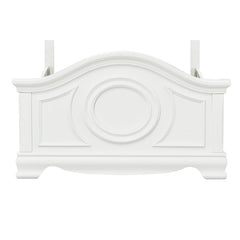 Lucida White Full Bed - Ornate Home