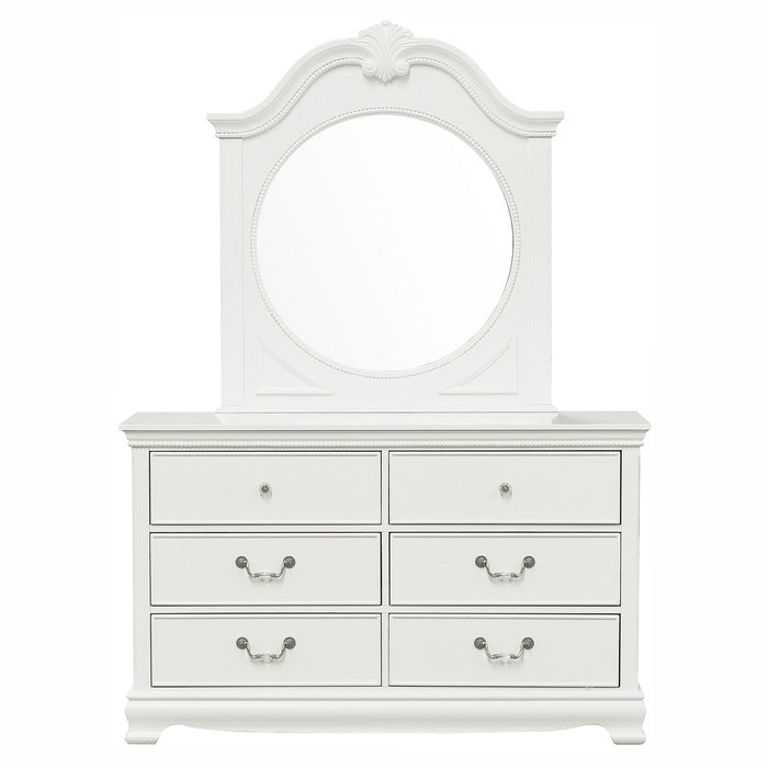 Lucida White Mirror - Ornate Home