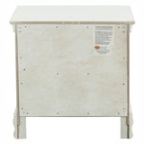 Lucida White Nightstand - Ornate Home