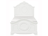Lucida White Twin Bed - Ornate Home