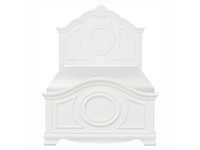 Lucida White Twin Bed - Ornate Home