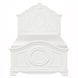Lucida White Twin Bed - Ornate Home