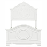 Lucida White Twin Bed - Ornate Home