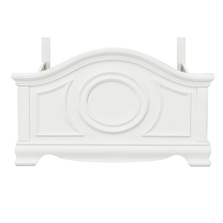 Lucida White Twin Bed - Ornate Home