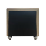 Lucienne Beige Nightstand - Ornate Home