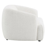 Lucifer Black/White Shimmer Chair - Ornate Home