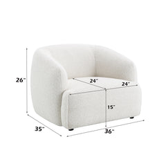Lucifer Black/White Shimmer Chair - Ornate Home
