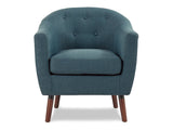 Lucille Blue Accent Chair - Ornate Home
