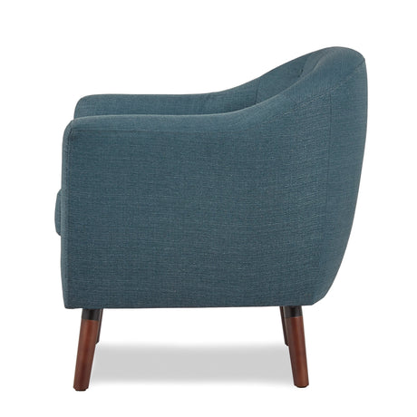 Lucille Blue Accent Chair - Ornate Home