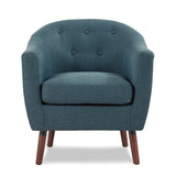 Lucille Blue Accent Chair - Ornate Home