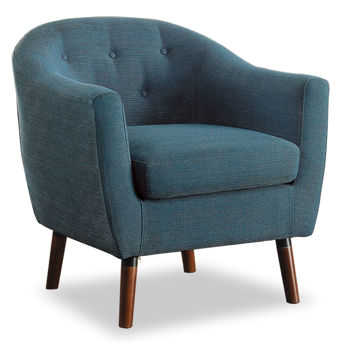 Lucille Blue Accent Chair - Ornate Home