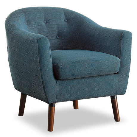 Lucille Blue Accent Chair - Ornate Home