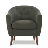 Lucille Gray Accent Chair - Ornate Home