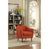 Lucille Orange Accent Chair - Ornate Home