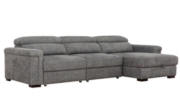 Lucious3-RH Chaise-Storage - Ornate Home