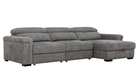 Lucious3-RH Chaise-Storage - Ornate Home
