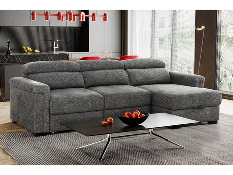 Lucious3-RH Chaise-Storage - Ornate Home