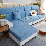 Lucky Clover Slipcover Non-Slip Stretch Jacquard Polar Fleece Sofa Cover for Pets, Cushions, Couches - Ornate Home