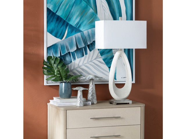 Ludlow White Table Lamp (Set of 2) - Ornate Home
