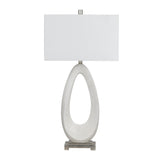Ludlow White Table Lamp (Set of 2) - Ornate Home