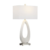 Ludlow White Table Lamp (Set of 2) - Ornate Home