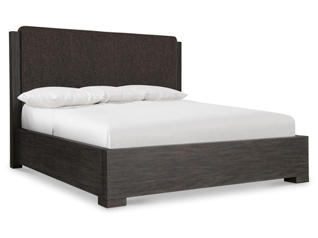 Ludwig Bracken/Grey Panel King Bed - Ornate Home