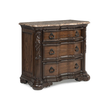 Ludwig Brown Upholstered Panel Bedroom Set - Ornate Home
