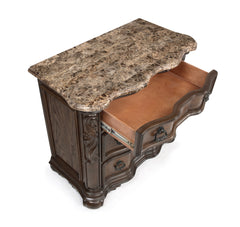 Ludwig Brown Upholstered Panel Bedroom Set - Ornate Home