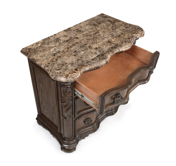 Ludwig Brown Upholstered Panel Bedroom Set - Ornate Home
