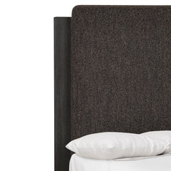 Ludwig Charcoal King Panel Bed - Ornate Home