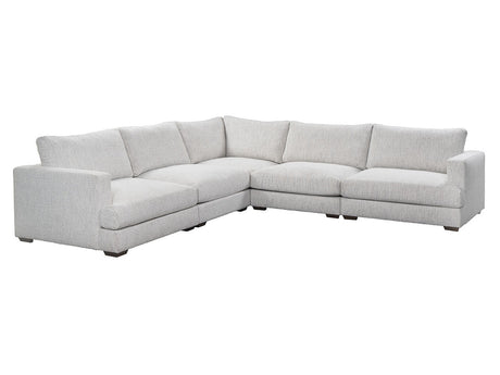 Ludwig Ivory 5 Piece Sectional - Ornate Home
