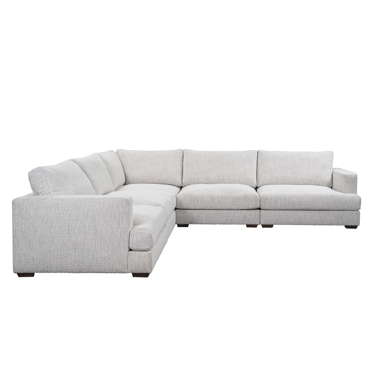 Ludwig Ivory 5 Piece Sectional - Ornate Home