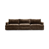 Ludwig Mossed Brown 3 Piece Sofa - Ornate Home