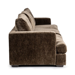 Ludwig Mossed Brown 3 Piece Sofa - Ornate Home