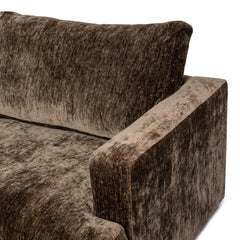 Ludwig Mossed Brown 3 Piece Sofa - Ornate Home