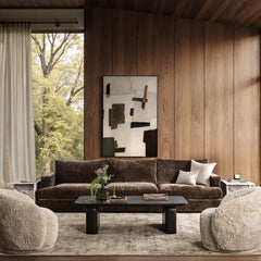 Ludwig Mossed Brown 3 Piece Sofa - Ornate Home