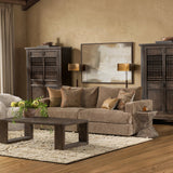 Ludwig Oyster Taupe 2-Piece Sofa