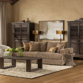 Ludwig Oyster Taupe 2-Piece Sofa