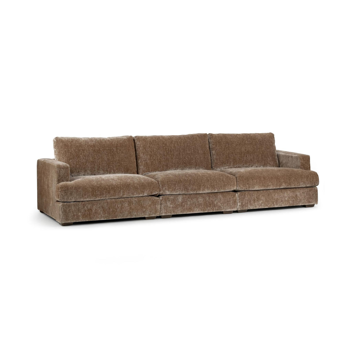 Ludwig Oyster Taupe 3-Piece Sofa